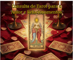 Consulta de Tarot para o Amor e Relacionamentos
